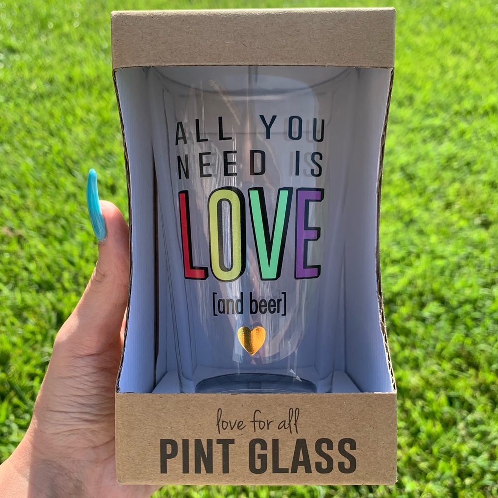 “All You Need Is Love (& Beer)” Pint Cup
